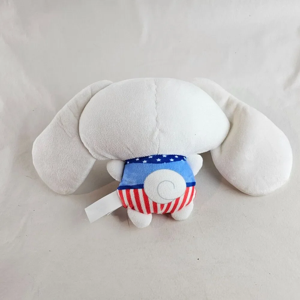 Sanrio Cinnamoroll Plush 2025 Patriotic USA American Flag Stars Stripes